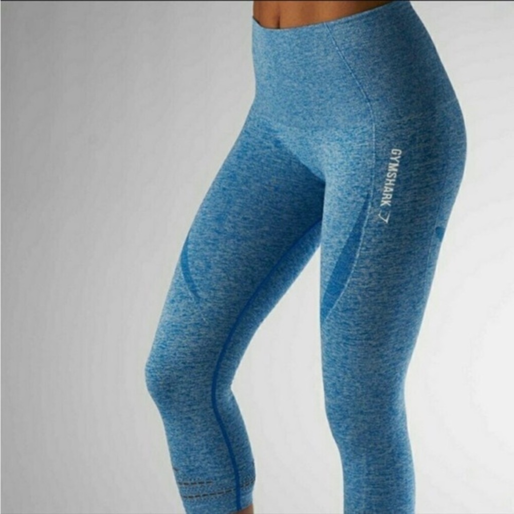 Gymshark Blue Leggings Cropped
